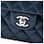Chanel Blue Small Classic Lambskin Double Flap Blu scuro - vista 6
