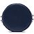 Borsa a secchiello Chanel Blue Mini in caviar trapuntato con charm a medaglione e coulisse Blu navy - vista 3