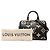 Louis Vuitton Black Bicolor Monogram Empreinte Giant Speedy Bandouliere 25 Nero - vista 7