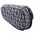 Dior Blue Diorissimo Canvas Saddle Pouch Navy blue - view 2
