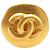 Orecchini Chanel Gold CC placcati oro tondi con clip D'oro - vista 2