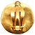 Orecchini Chanel Gold CC placcati oro tondi con clip D'oro - vista 4