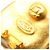 Orecchini Chanel Gold CC placcati oro tondi con clip D'oro - vista 5