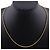 Collana con pendente ovale con logo Dior Gold placcato oro convertibile D'oro - vista 14