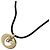 Collana con pendente ovale con logo Dior Gold placcato oro convertibile D'oro - vista 2