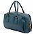 Borsa Bauletto Prada in Vitello Daino blu - vista 2