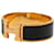 Bracelet Clic Clac H en émail noir large Hermès GM  - vue 2