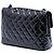 Chanel Black Jumbo Classic Patent Single Flap Nero - vista 2
