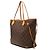 Louis Vuitton Braun Monogram Neverfull MM - Ansicht 2