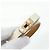 Hermès Bracciale Hermes Mini Kelly Double Tour Bianco Beige - vista 3