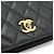 Borsa a tracolla Chanel Matelassé Coco Mark Chain Nero - vista 10