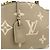 Borsa Louis Vuitton Monogram Empreinte Petit Palais PM Beige Grigio - vista 10