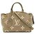 Borsa Louis Vuitton Monogram Empreinte Petit Palais PM Beige Grigio - vista 2