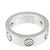 Bague Love de Cartier en or blanc 18K Doré - vue 2