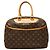Borsa Louis Vuitton Monogram Deauville Marrone Monogramma