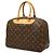 Borsa Louis Vuitton Monogram Deauville Marrone Monogramma - vista 2