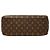 Borsa Louis Vuitton Monogram Deauville Marrone Monogramma - vista 3