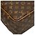 Borsa Louis Vuitton Monogram Deauville Marrone Monogramma - vista 7