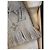 Sciarpa Louis Vuitton Logomania Monogram - Grigio - vista 3