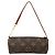 Louis Vuitton Papillon Pochette Monogram Canvas Mini Castaño - vista 2