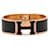 Hermès Bracelet Hermes Clic Clac H PM Noir Doré  - vue 1