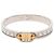 Hermès Bracciale Hermes Chaine d'Ancre Mini Click PM Argento Bianco D'oro - vista 5