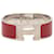 Hermès Pulsera rígida Hermes Clic Clac H PM Plata Roja  - vista 1
