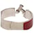 Hermès Pulsera rígida Hermes Clic Clac H PM Plata Roja  - vista 4