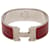 Hermès Pulsera rígida Hermes Clic Clac H PM Plata Roja  - vista 5
