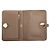 Hermès Cartera compacta de dos pliegues Dogon Hermes Gris Gris pardo - vista 5