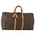 Louis Vuitton Keepall Monogram Canvas 55 Castaño
