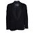 Giacca semi-trasparente Undercover con frange. Nero