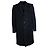 Givenchy, Grey wool melange single breasted coat