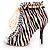 Sophia Webster, stivaletti con stampa zebra Multicolore - vista 2