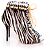 Sophia Webster, stivaletti con stampa zebra Multicolore - vista 6