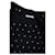 Givenchy, Camicia in cotone nero con ricamo a labbra - vista 8