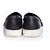 Lanvin, Woven leather slip on sneaker Black - view 3