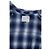 R13, oversized AXL Karo-Flanell-Minikleid Blau - Ansicht 7