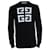 Givenchy, Strickpullover aus Baumwolle mit Logo Schwarz  - Ansicht 1