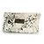 Giuseppe Zanotti, clutch bianco e nero Multicolore - vista 2