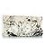 Giuseppe Zanotti, clutch bianco e nero Multicolore - vista 3