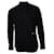 Givenchy, Camicia in cotone nera con logo Nero  - vista 1