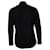 Givenchy, Camicia in cotone nera con logo Nero  - vista 3