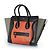 Luggage Céline Celine, Tricolor Leder-Tote Mehrfarben