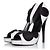 The row Lara Bohinc, Plateau-Peep-Toe-Pumps