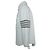 Thom Browne, giacca in shearling con 4 strisce Bianco - vista 4