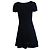 Red Valentino, schwarzes Kleid mit Spitze - Ansicht 3