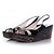 Miu Miu, sandali slingback in vernice Multicolore