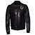 Balmain, Lederbikerjacke Schwarz