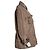 Dolce & Gabbana, brauner Windbreaker Gelb Kamel - Ansicht 3